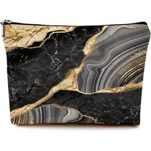 Women's High Quality Beautiful Canvas Waterproof Zipper Makeup Bag For Cosmetic